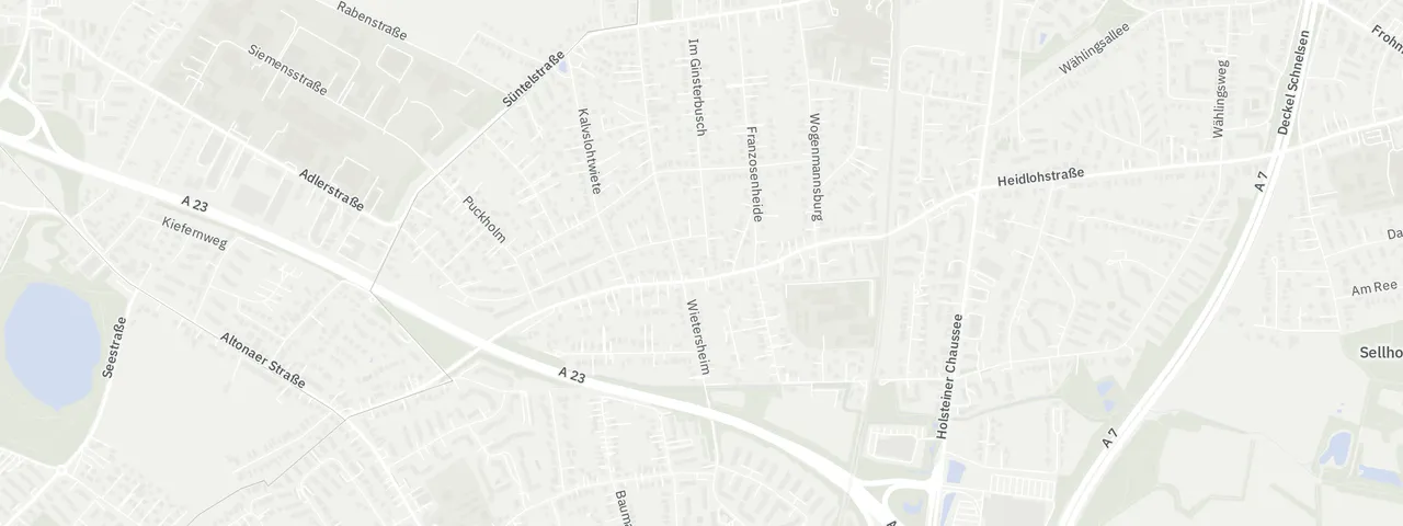 Kartenausschnitt: Halstenbeker Straße 60b, 22457 Hamburg